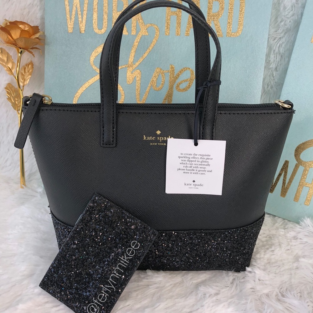 NEW Kate Spade Greta Court Satchel, Cardholder